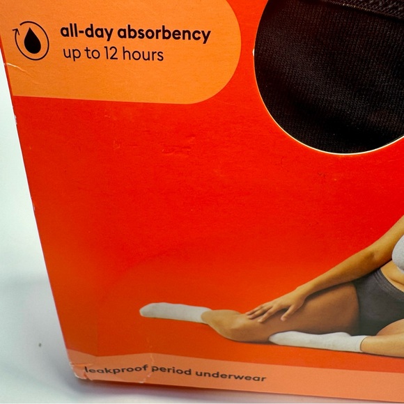 Thinx for All Leakproof Period Underwear Absorbency size 2X. Black brief - Picture 4 of 10